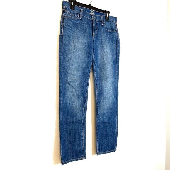 Old Navy The Diva Blue Denim Classic Stretch Skinny Leg Jeans Medium Wash Size 4 - Picture 2 of 5